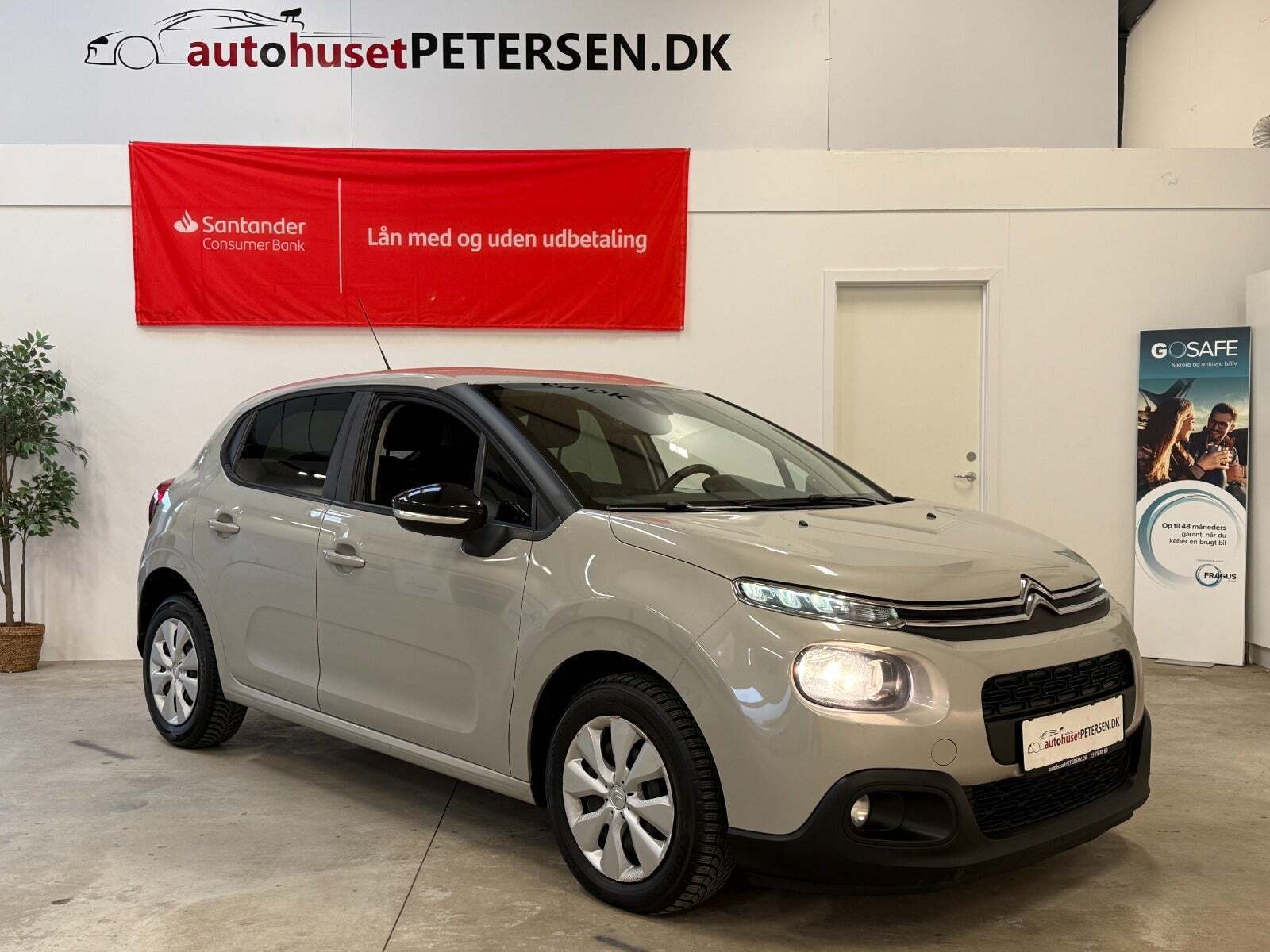 Beige Citroën C3 fra 2017