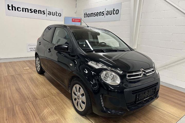 Sort Citroën C1 fra 2018 set udefra