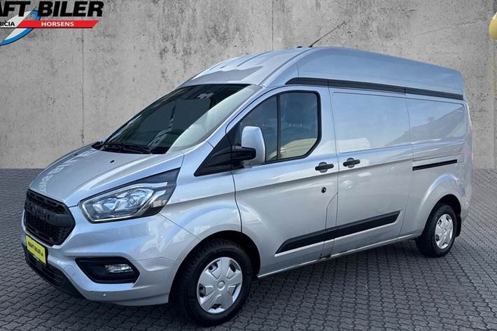 Sølv Ford Transit Custom 300L fra 2022
