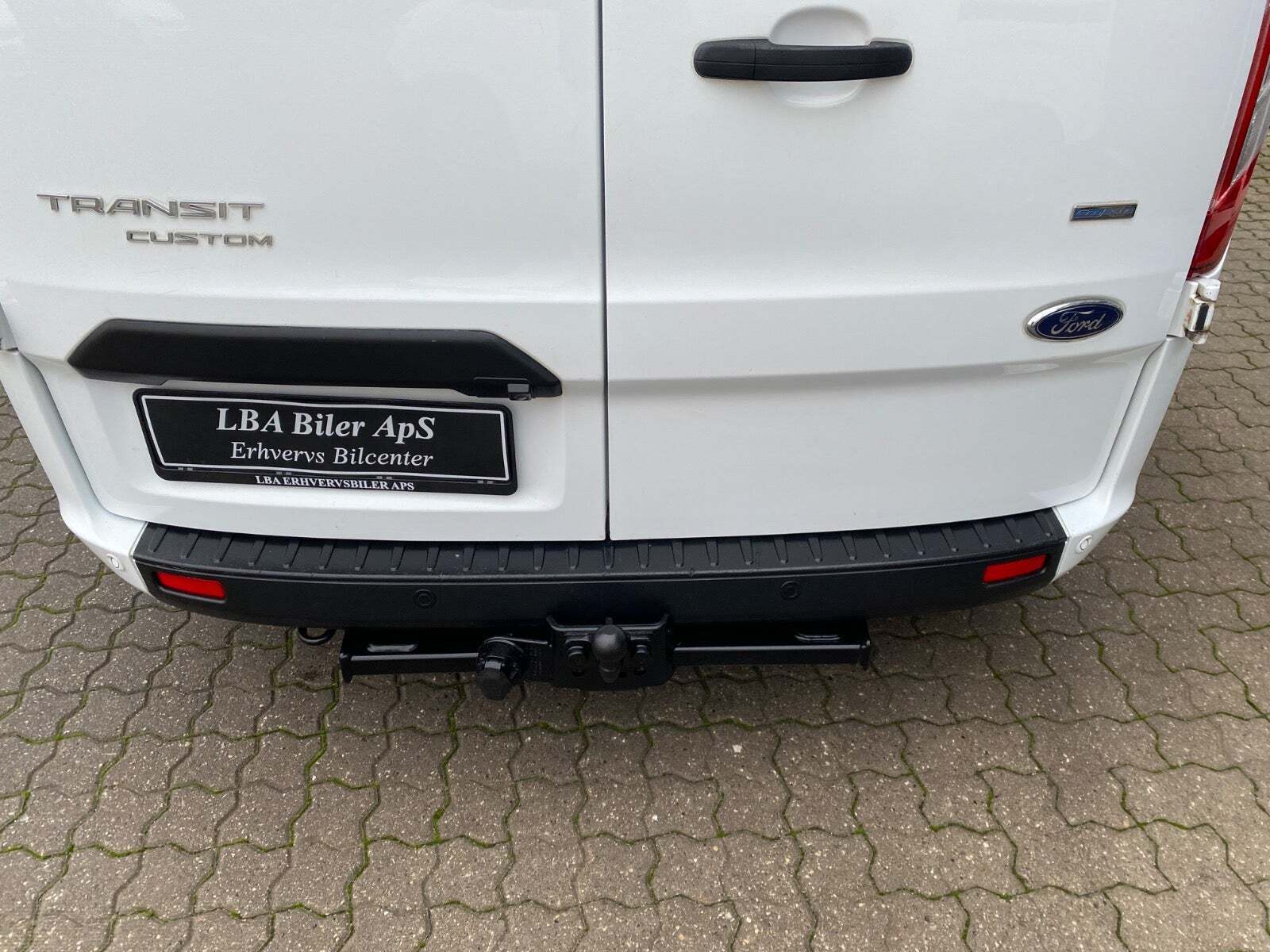 Hvid Ford Transit Custom 300L fra 2019