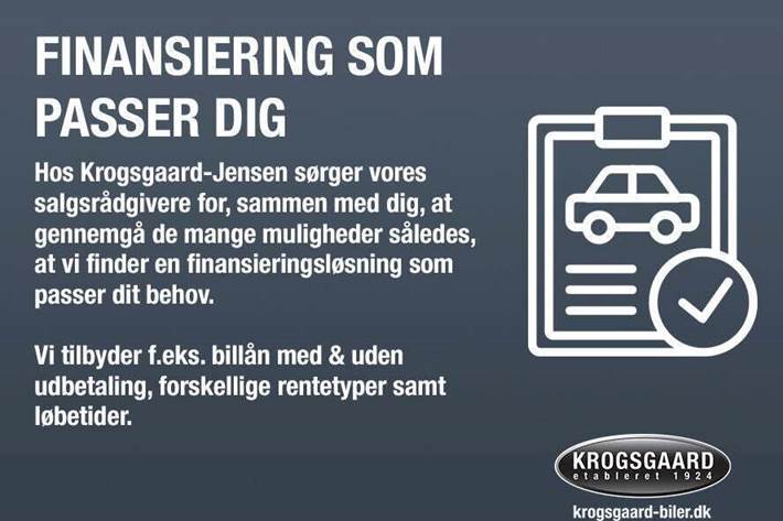 Blå Skoda Enyaq fra 2022