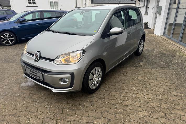 Grå VW up fra 2017
