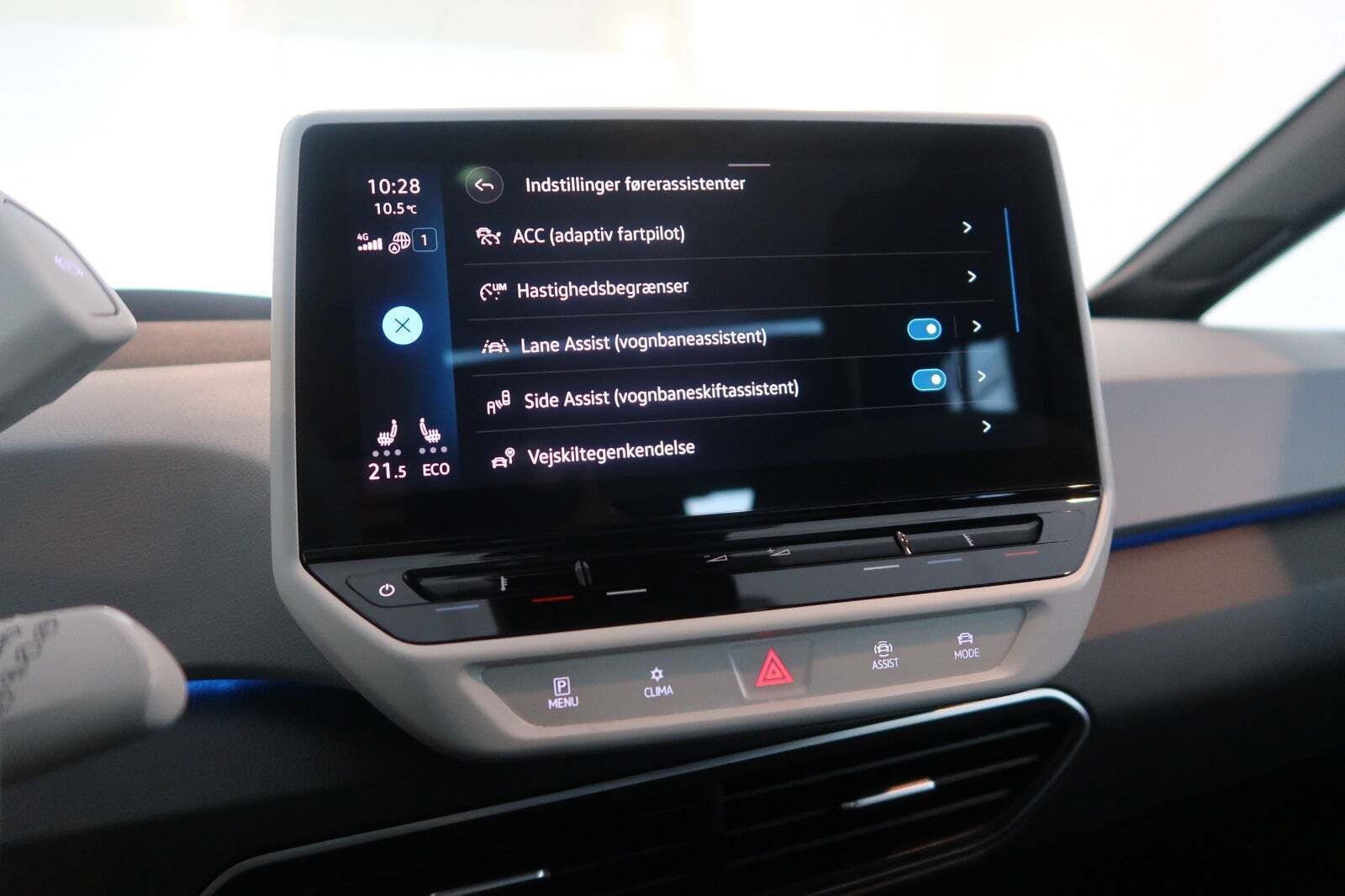 Hvid VW ID.3 fra 2021