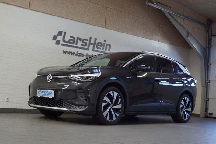 Grå VW ID.4 fra 2021 set udefra