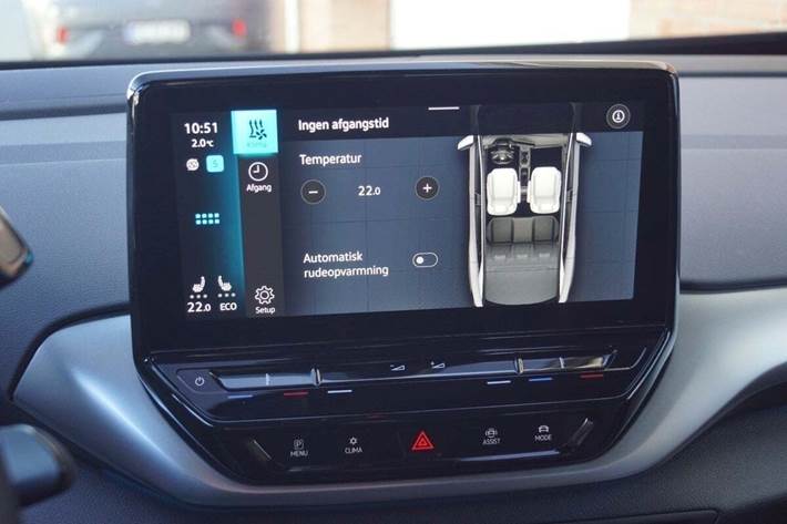 Grå VW ID.4 fra 2021