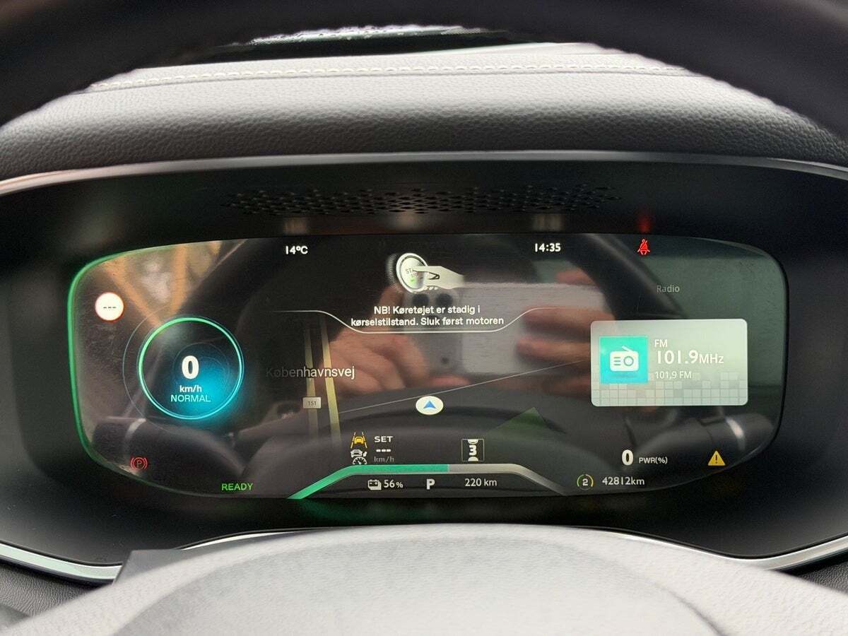 Blå MG Marvel R fra 2022