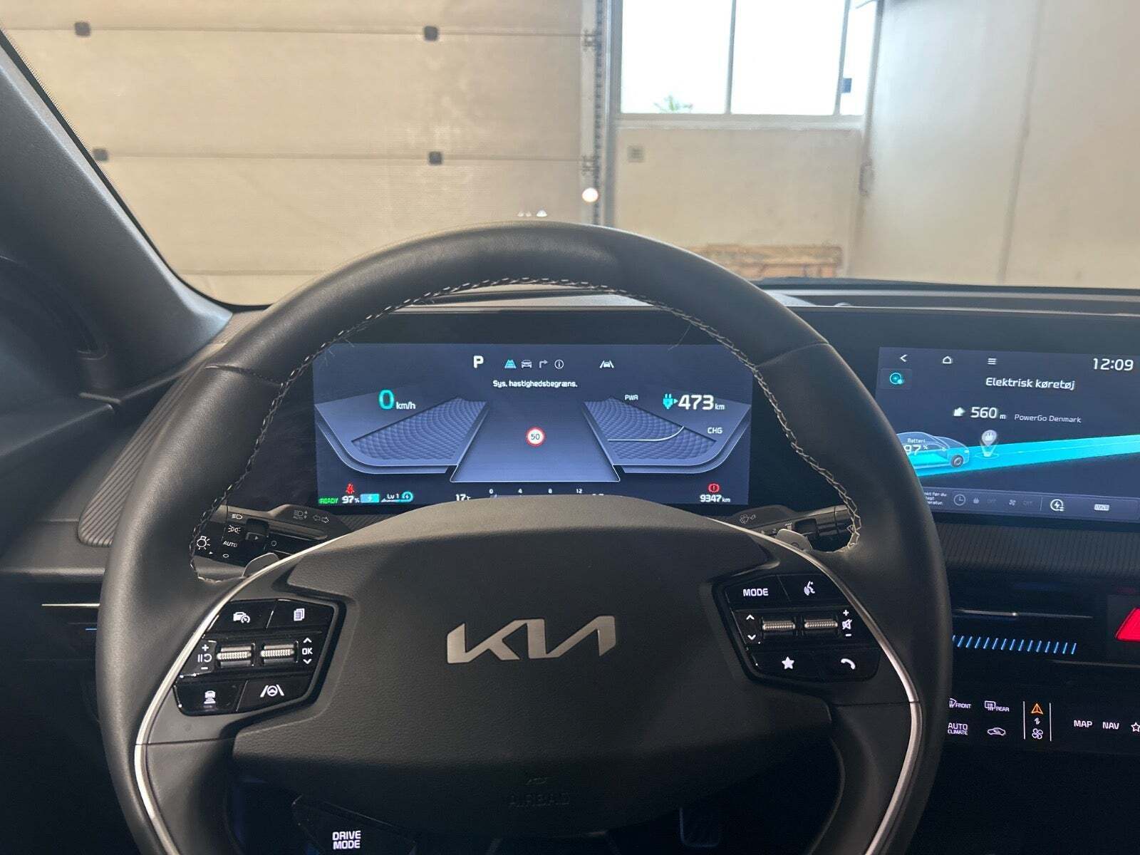 Grå Kia EV6 fra 2024