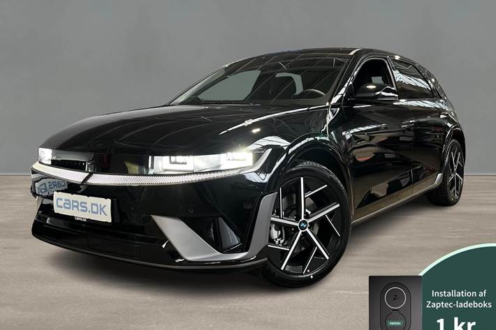 Sort Hyundai Ioniq 5 fra 2025 set udefra