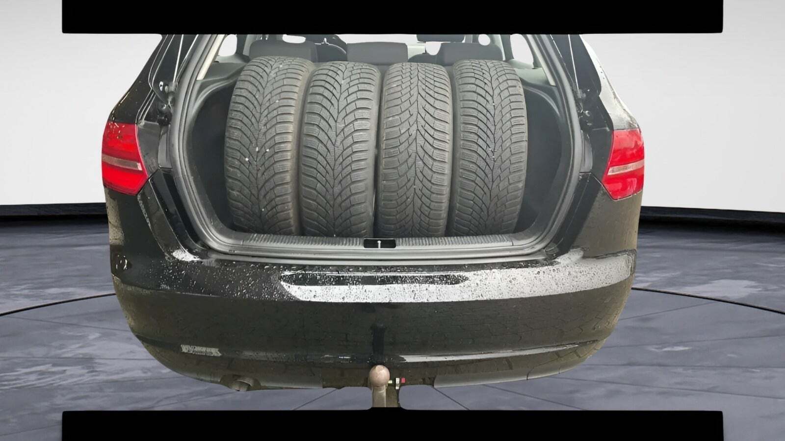 Sort Audi A3 fra 2012