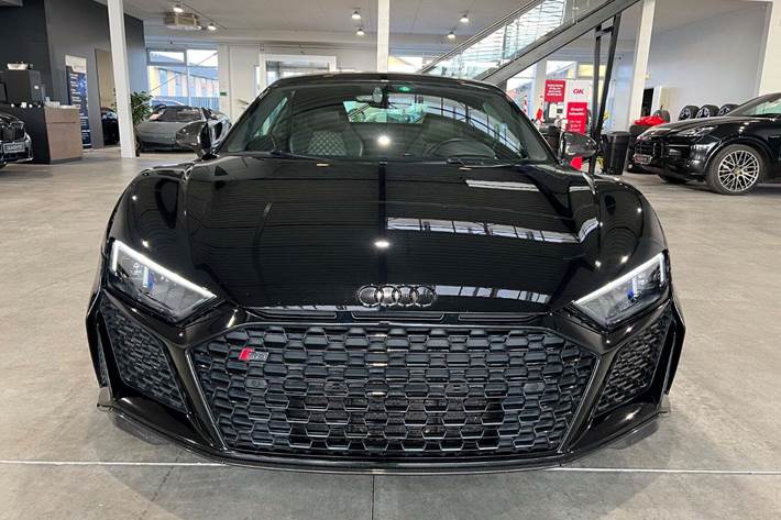 Sort Audi R8 fra 2020