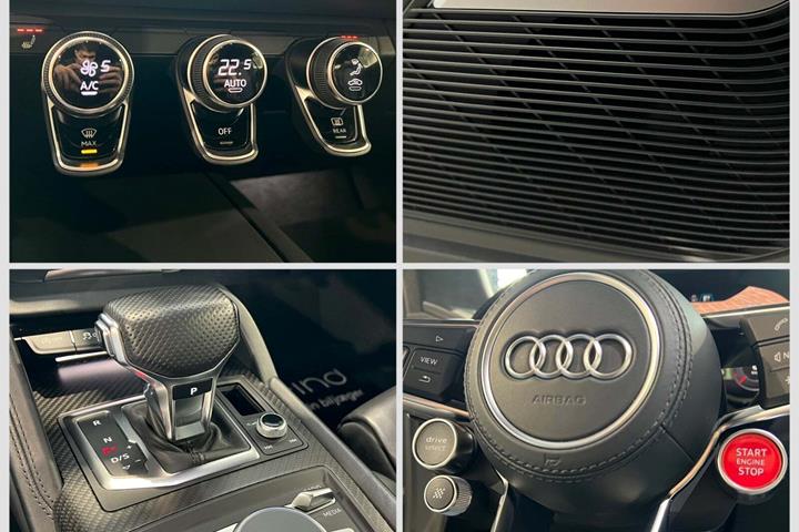 Sort Audi R8 fra 2020