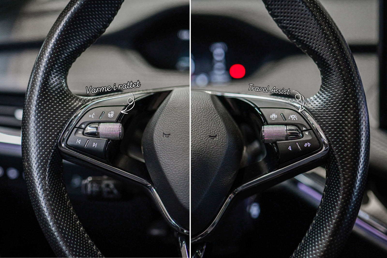 Hvid Skoda Enyaq fra 2021