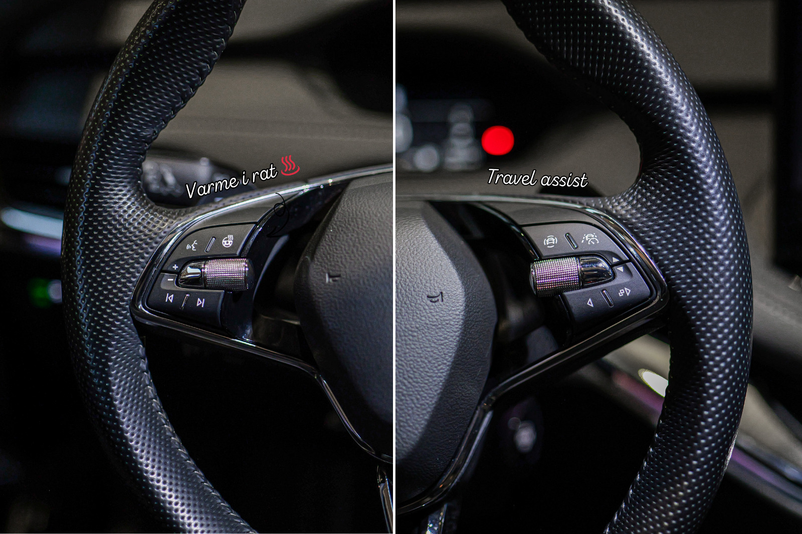 Blå Skoda Enyaq fra 2023