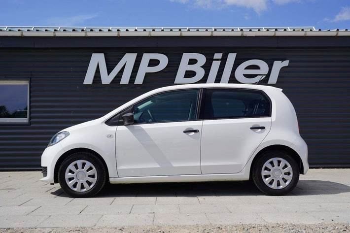 Hvid Skoda Citigo fra 2018