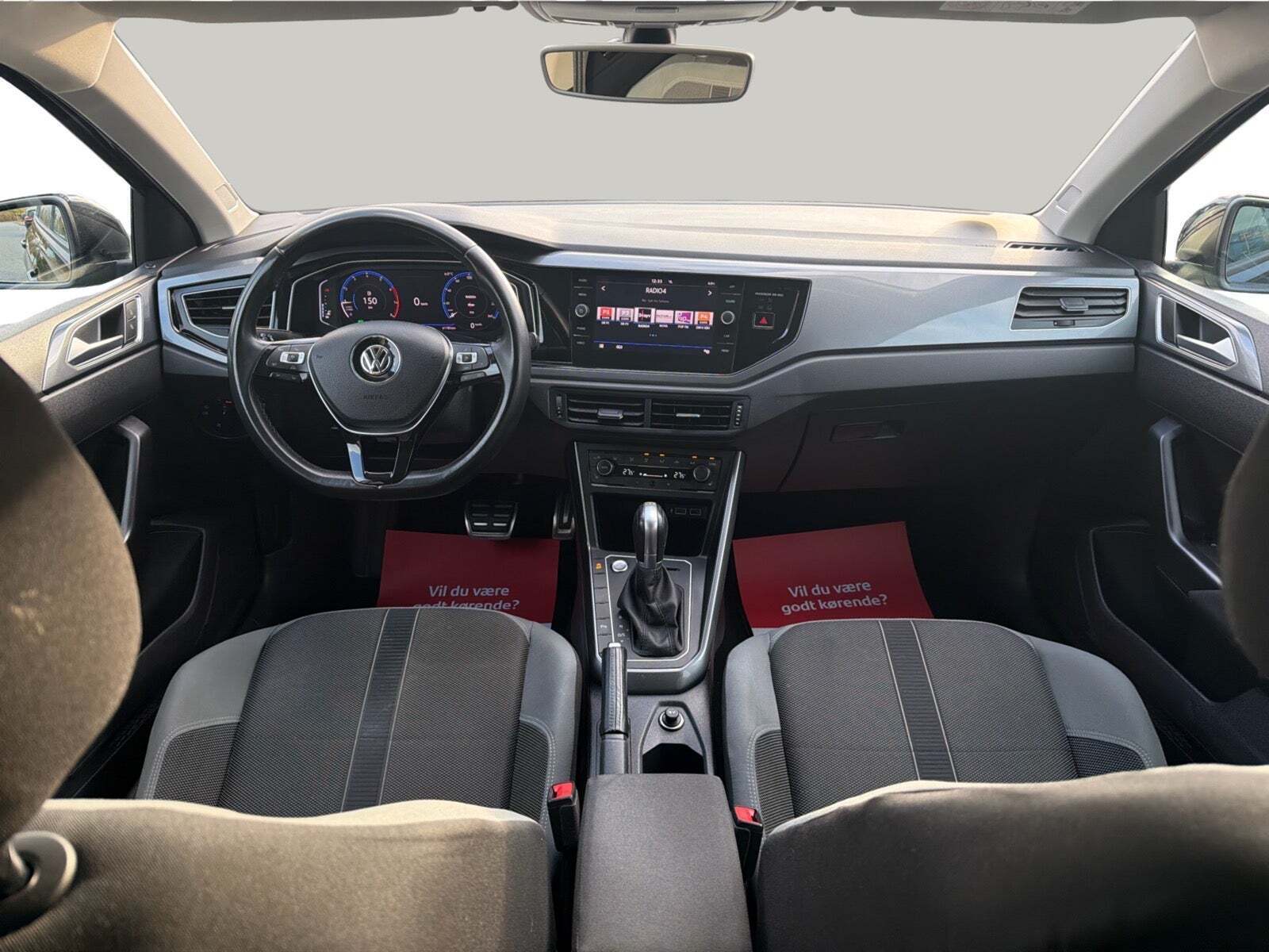 Sort VW Polo fra 2018