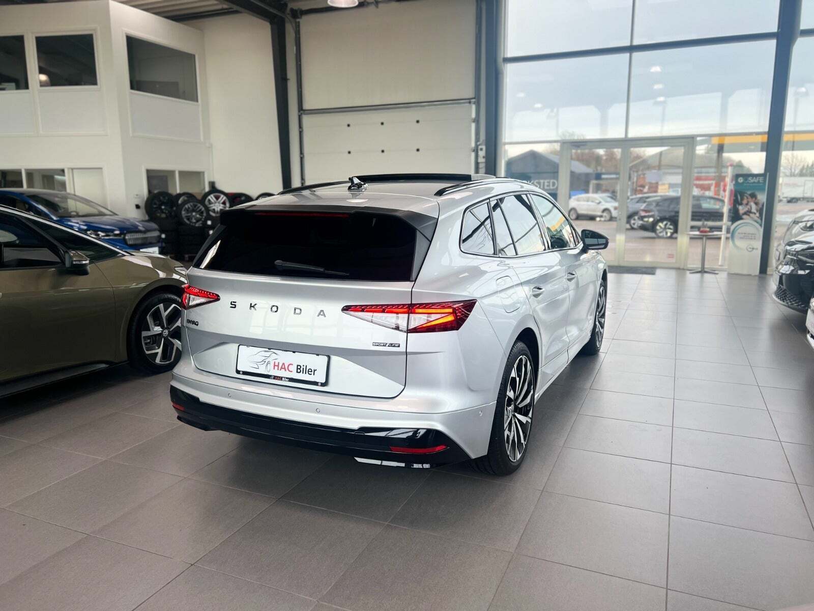 Sølv Skoda Enyaq fra 2026