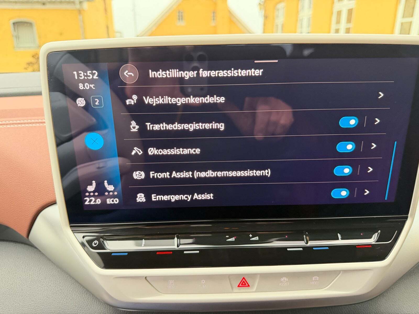 Hvid VW ID.4 fra 2022