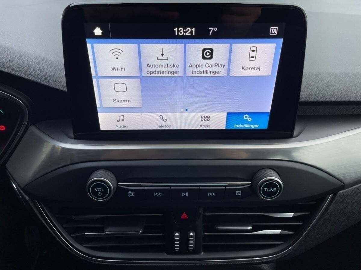 Sort Ford Focus fra 2020