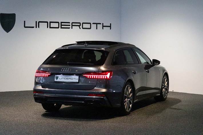 Grå Audi A6 fra 2021