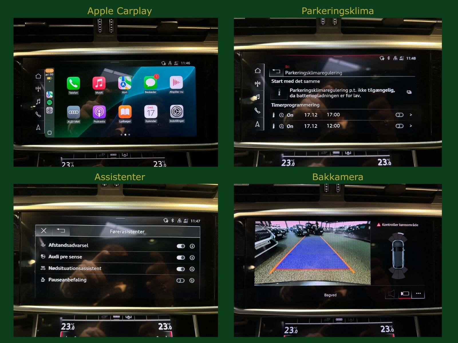 Grå Audi A6 fra 2021