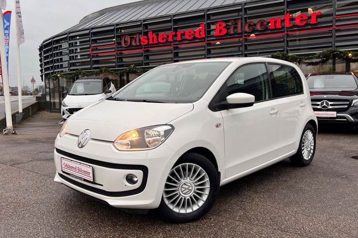 Hvid VW UP! fra 2016