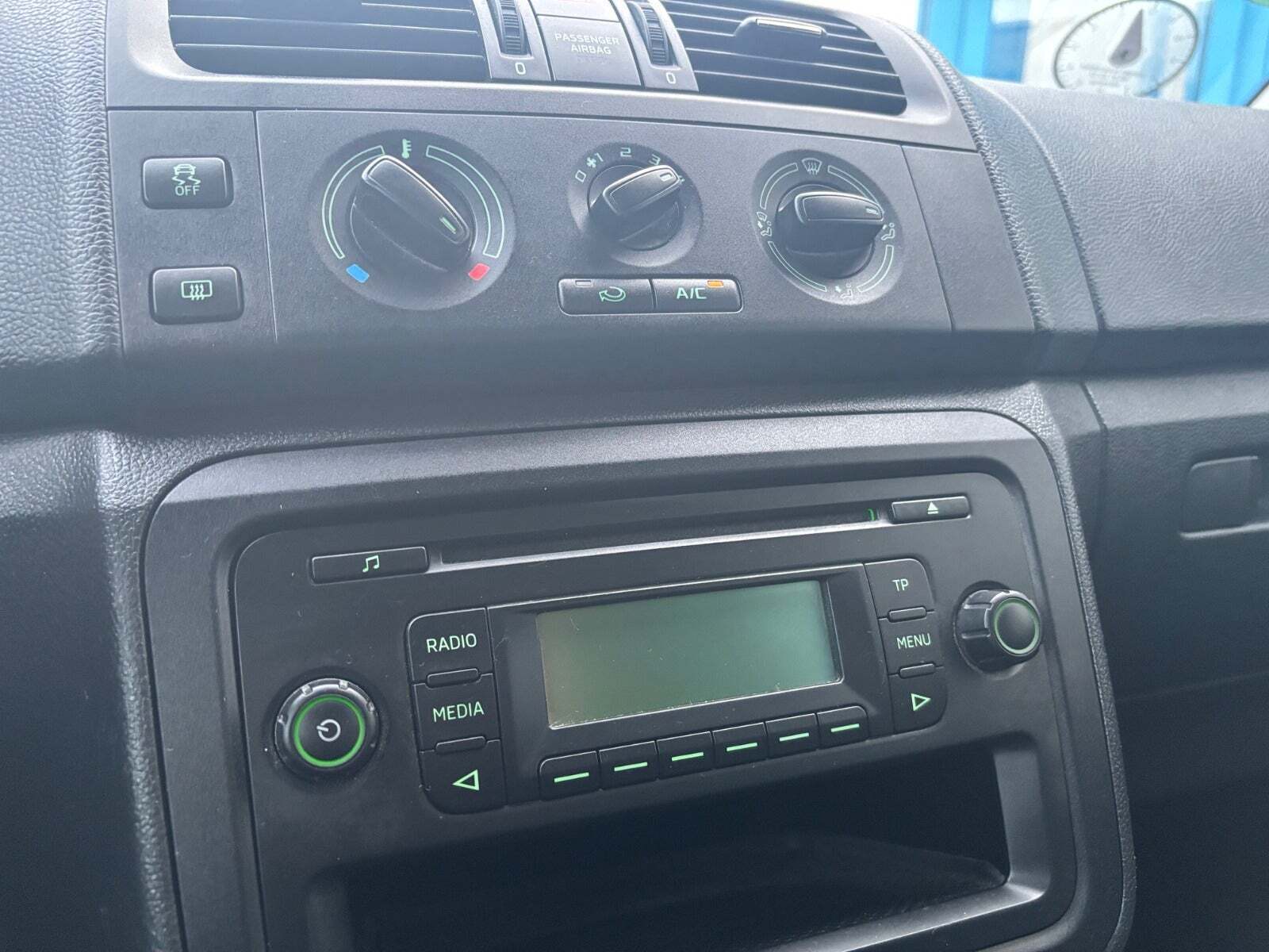 Sølv Skoda Fabia fra 2015