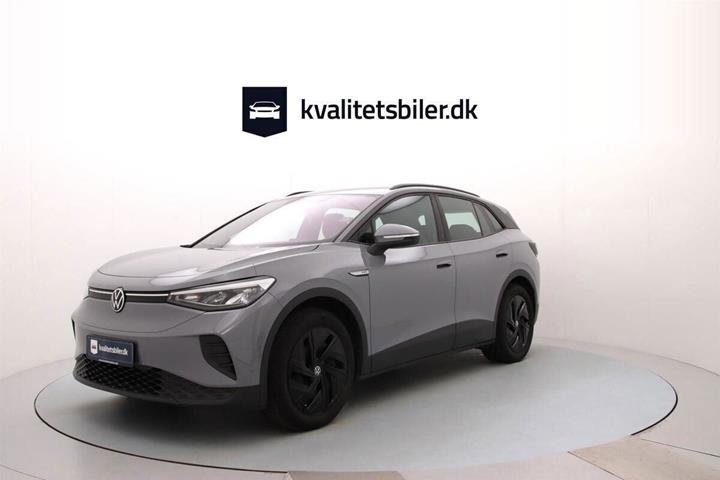 Grå VW ID.4 fra 2022 set udefra