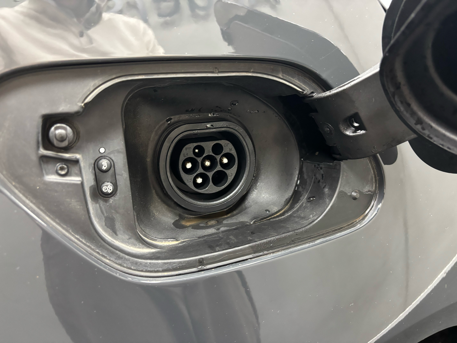 Grå VW e-Golf fra 2021