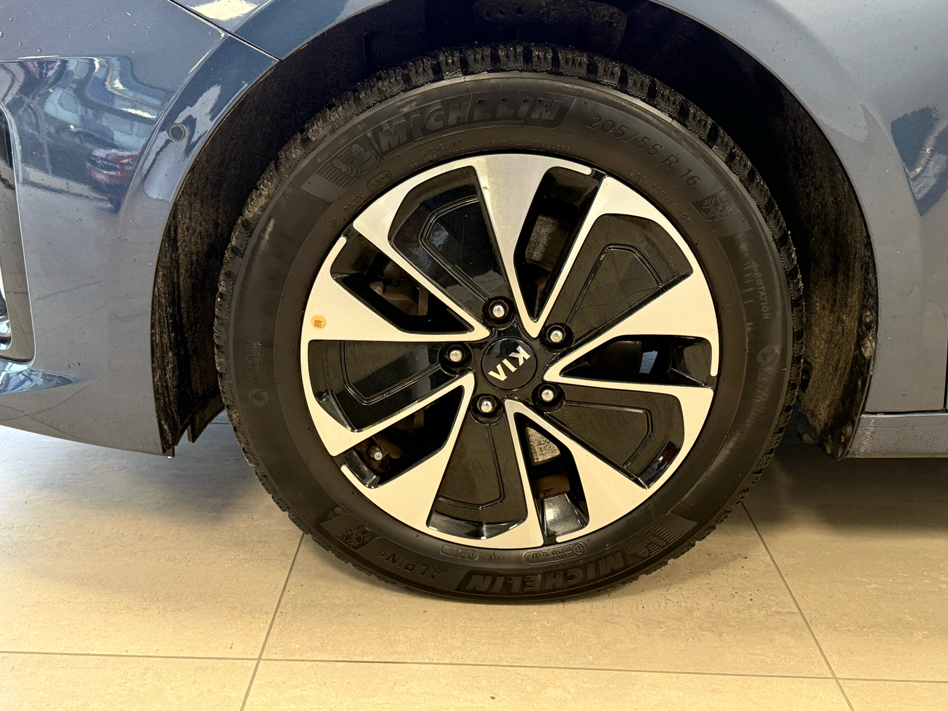 Blå Kia Ceed fra 2020