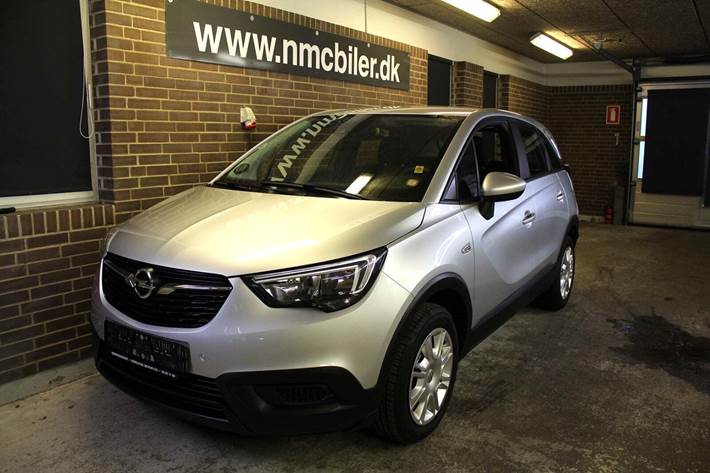 Sølv Opel Crossland X fra 2018