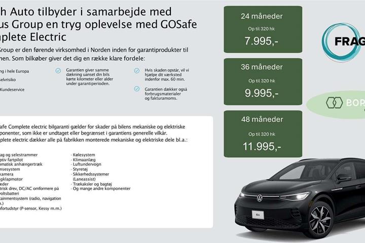 Blå Skoda Enyaq fra 2022