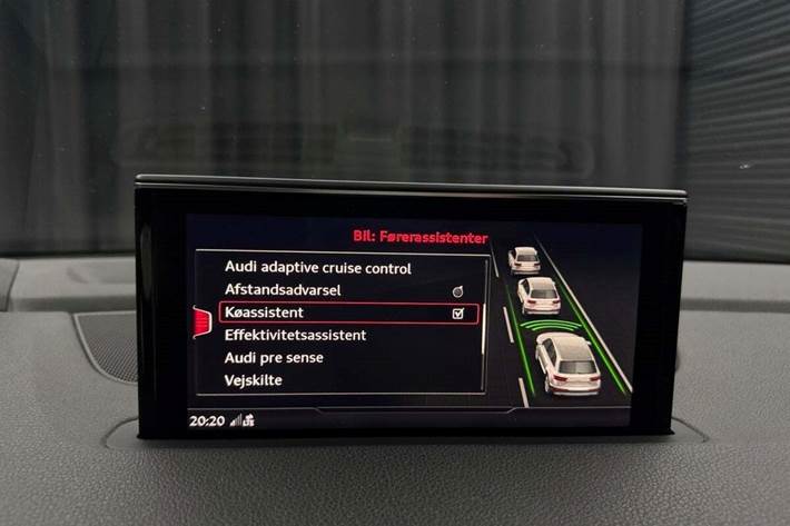 Hvid Audi Q7 fra 2017