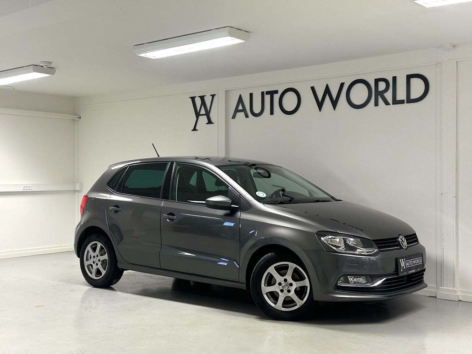 Sort VW Polo fra 2015