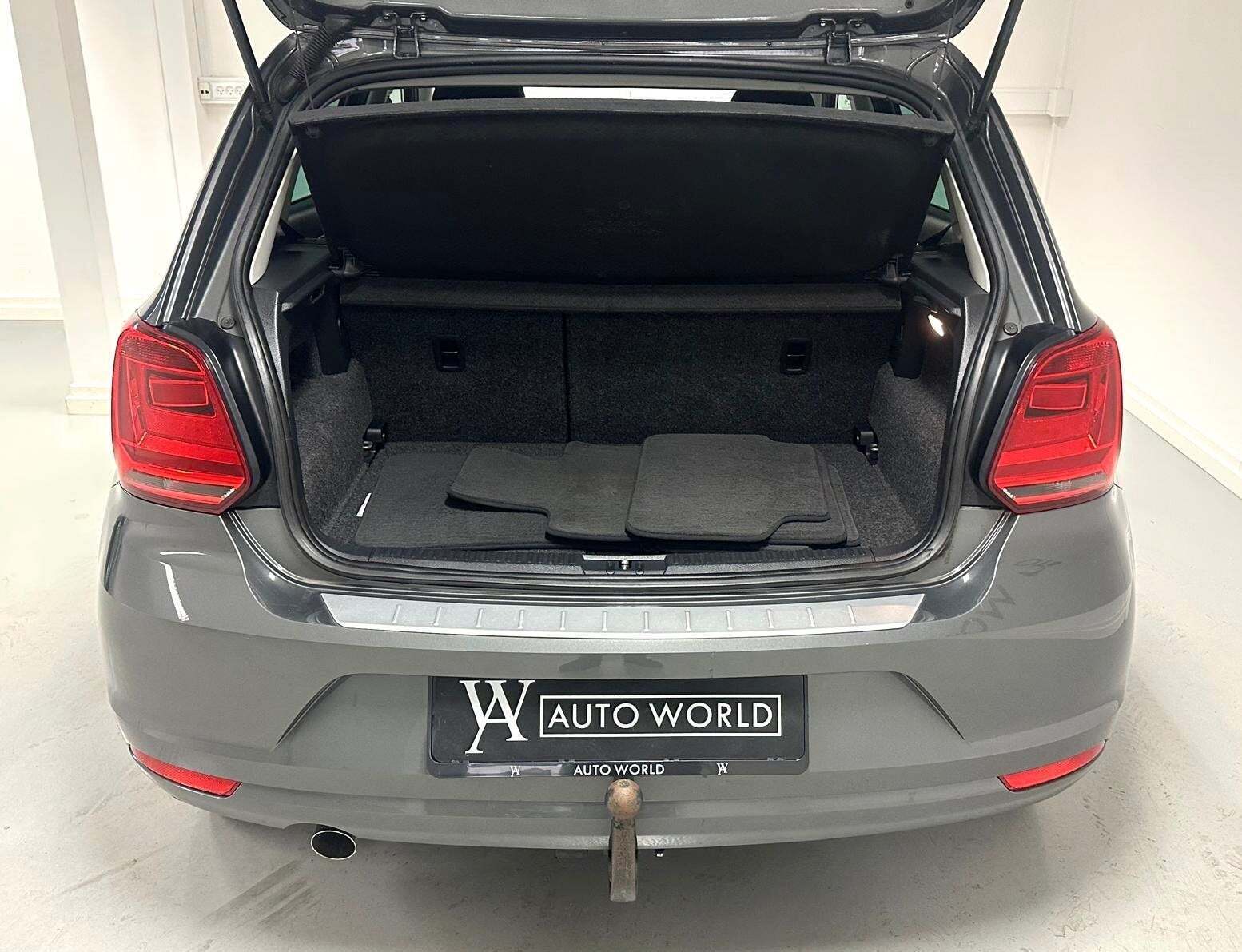 Sort VW Polo fra 2015