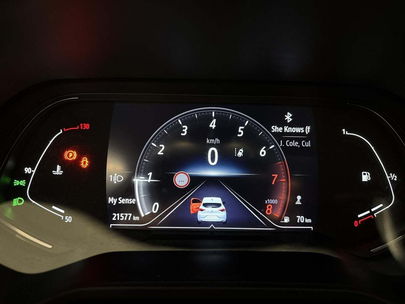 Hvid Renault Clio V fra 2023