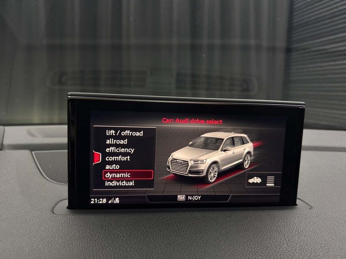 Grå Audi SQ7 fra 2016