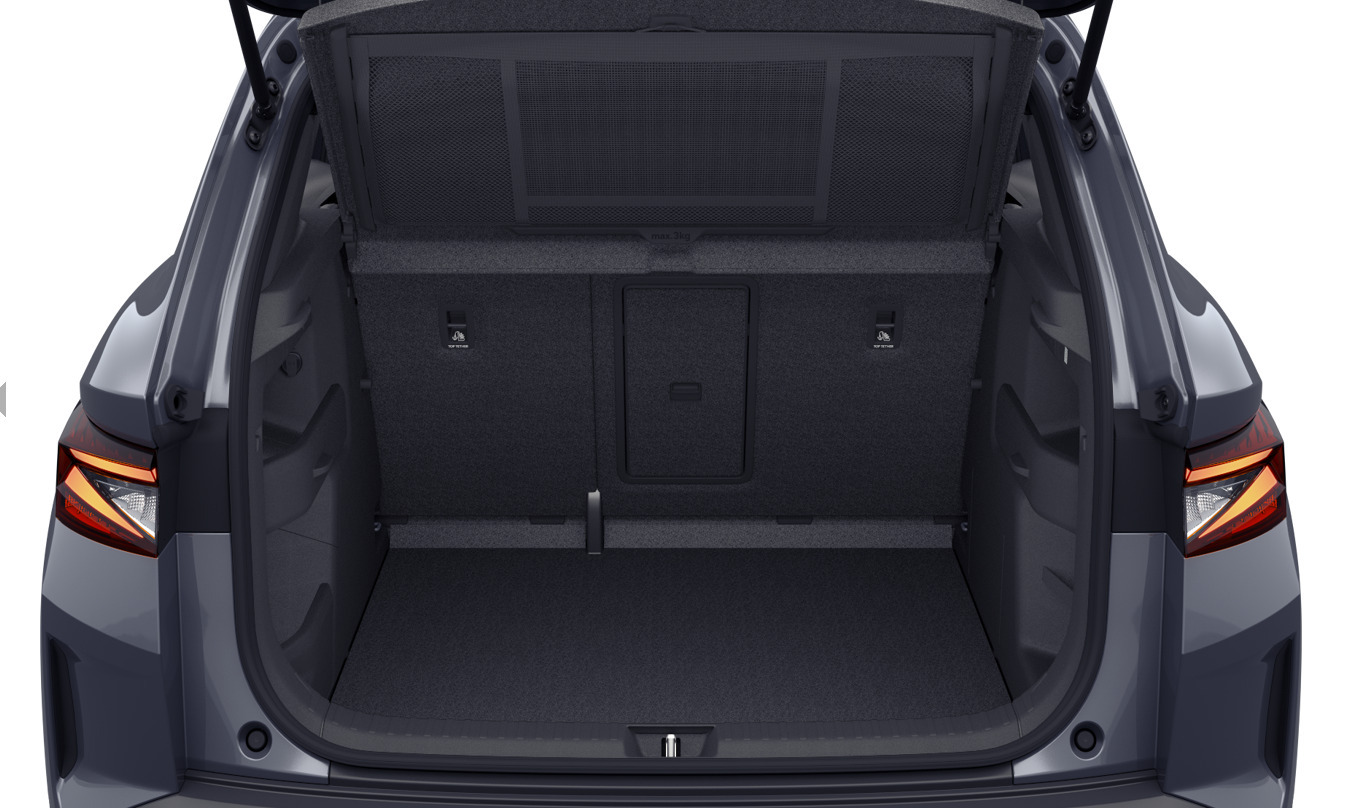 Grå Skoda Elroq fra 2026