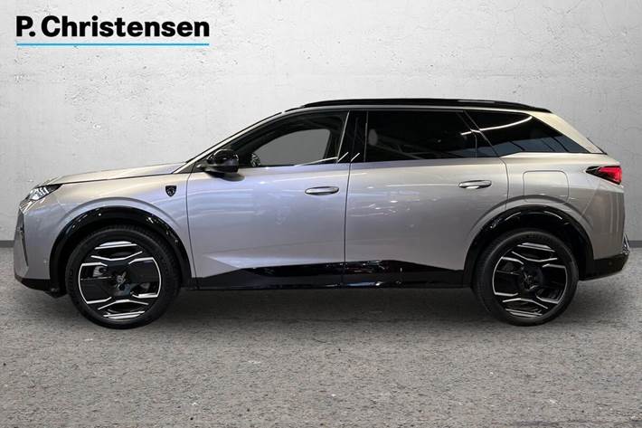 Grå Peugeot e-5008 fra 2024