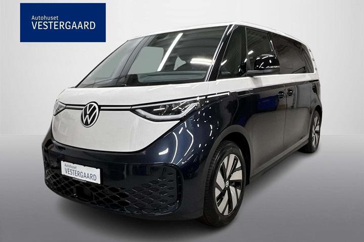 Hvid VW ID.Buzz fra 2025 set udefra