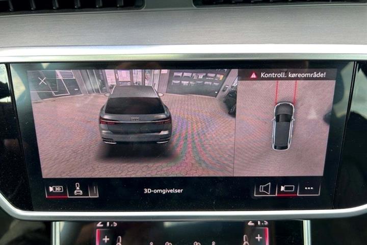 Blå Audi S6 fra 2019