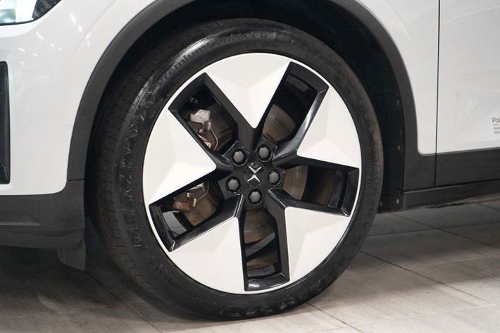 Hvid Polestar 2 fra 2023