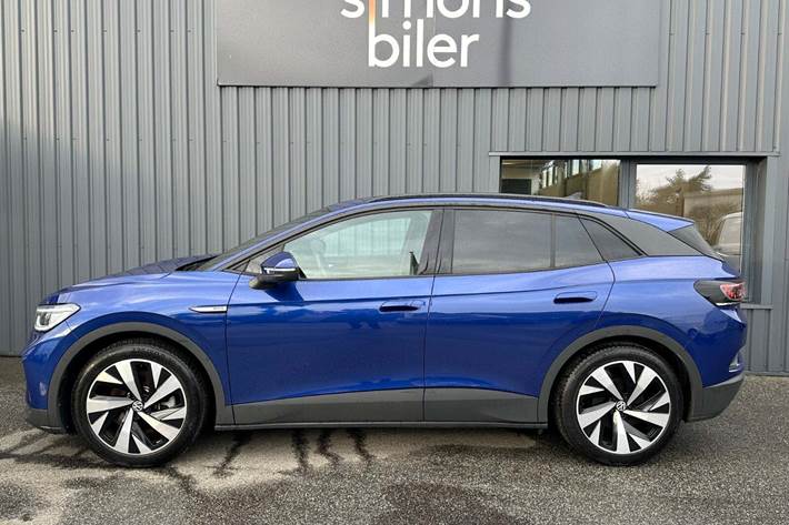 Blå VW ID.4 fra 2023