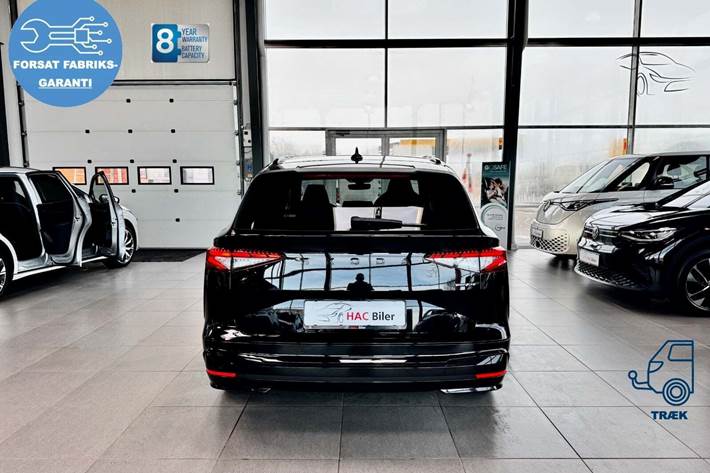 Sort Skoda Enyaq fra 2026