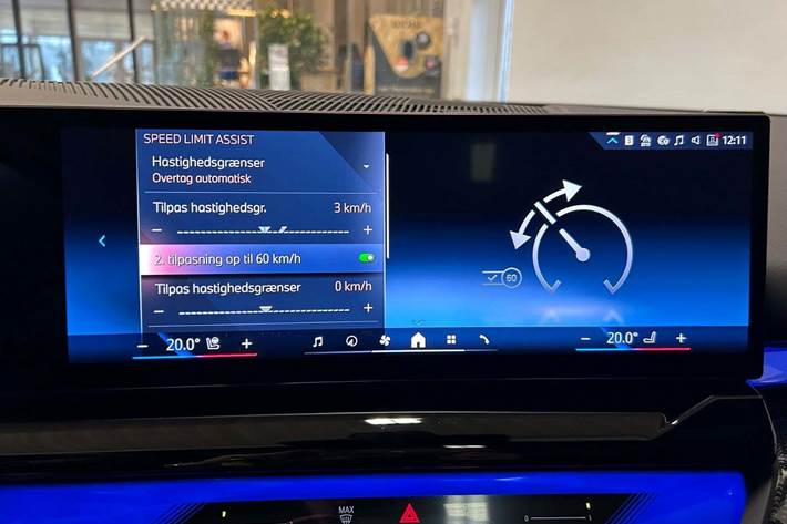 Grøn BMW i5 fra 2025