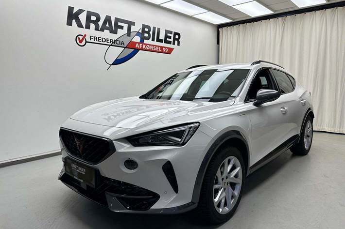 Hvid Cupra Formentor fra 2021 set udefra