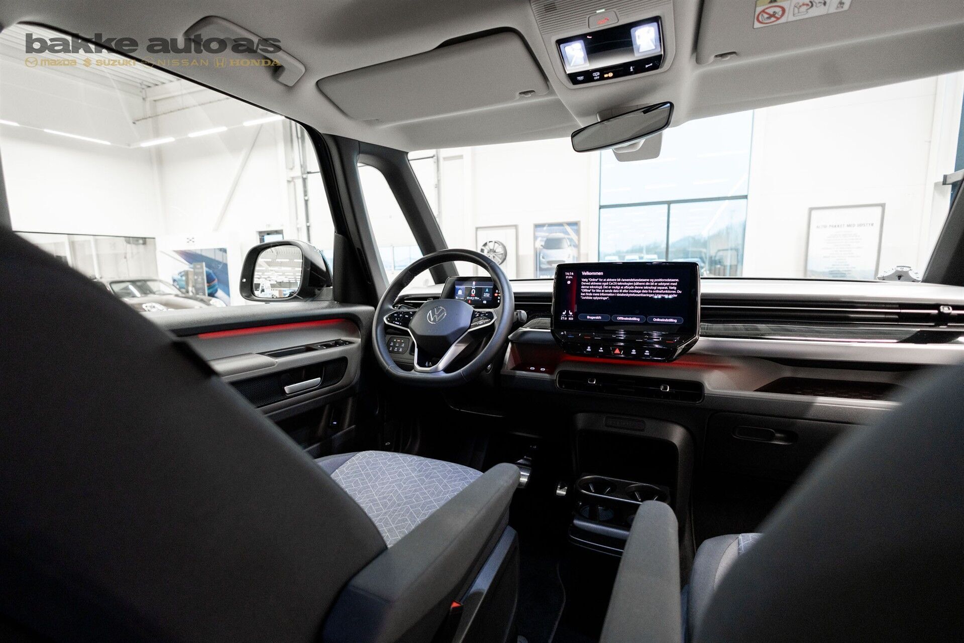 Blå VW ID.Buzz fra 2023