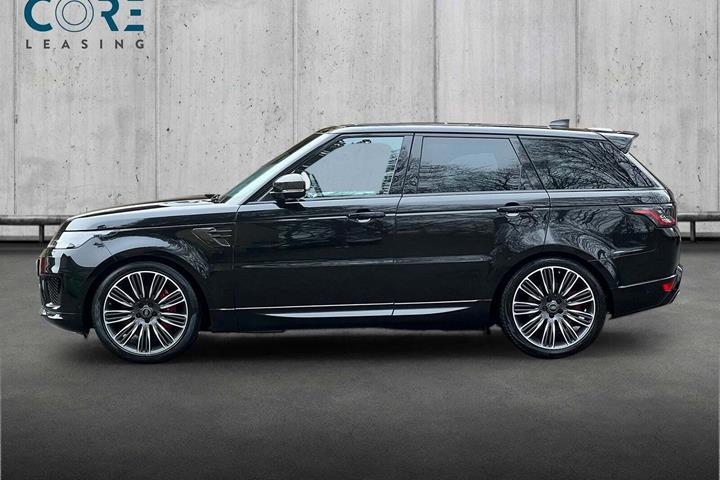 Sort Land Rover Range Rover sport fra 2018