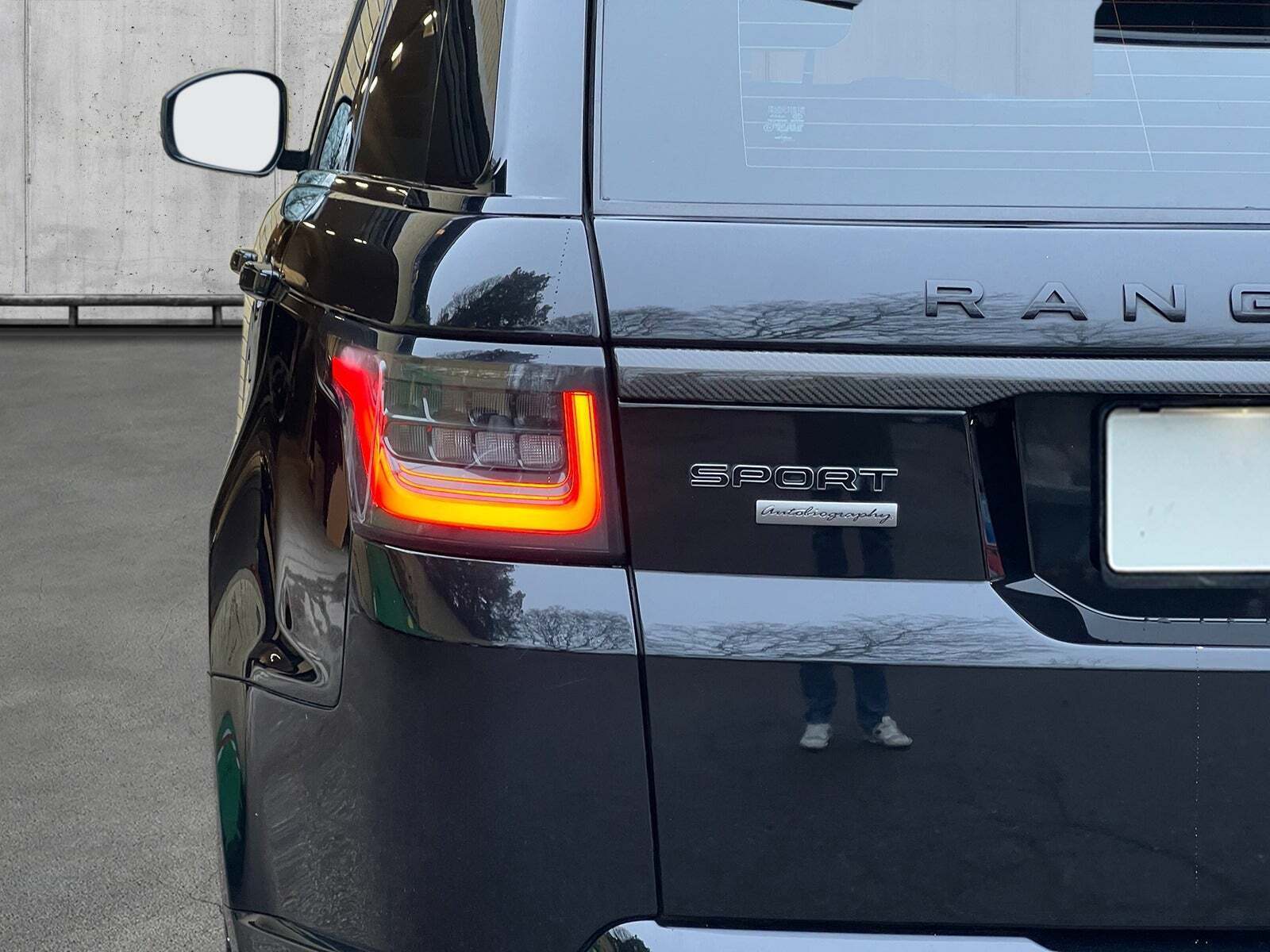 Sort Land Rover Range Rover sport fra 2018