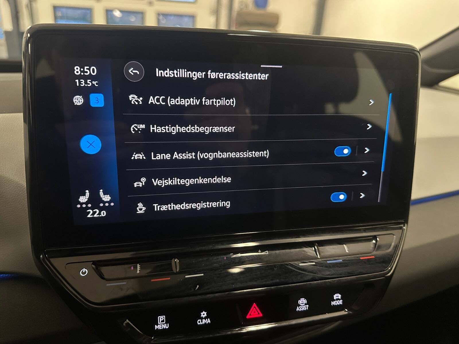 Grå VW ID.3 fra 2022