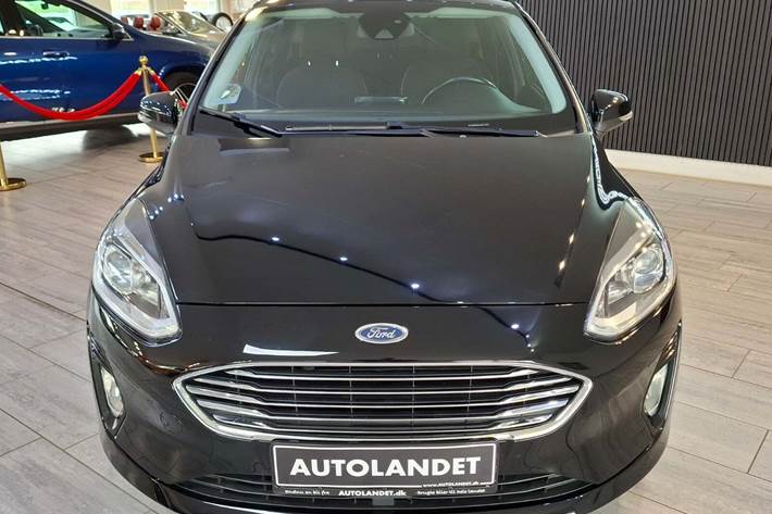 Sort Ford Fiesta fra 2018